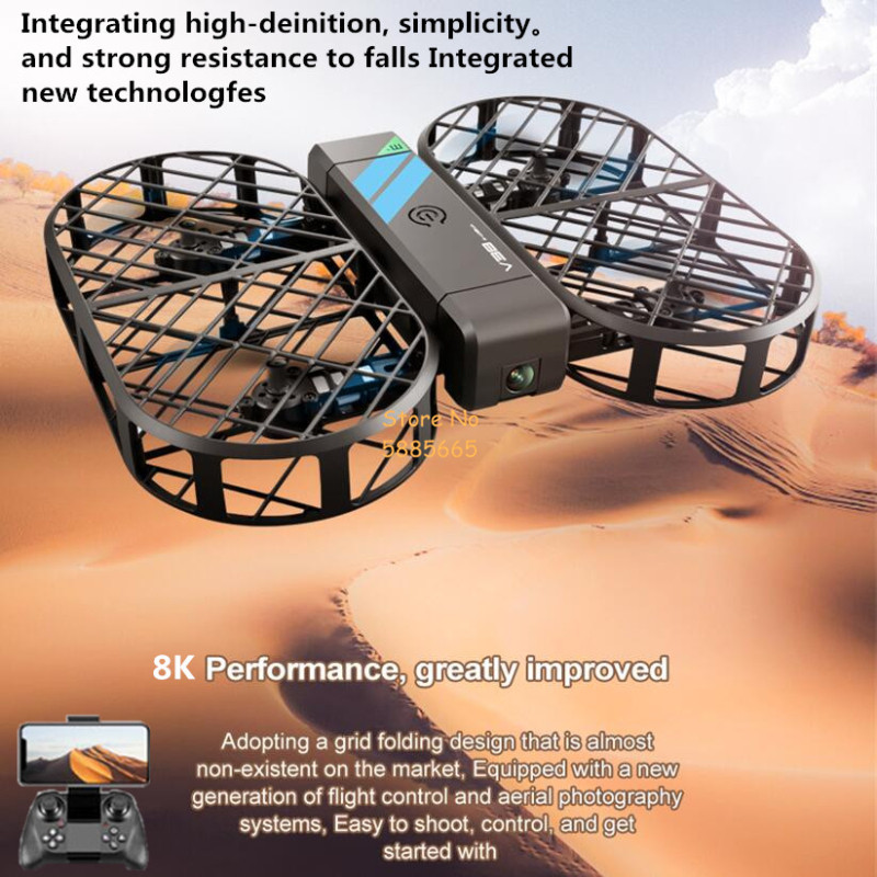 Drone Controller Screen - 8K HD-camera 360° ° Bescherming Optische