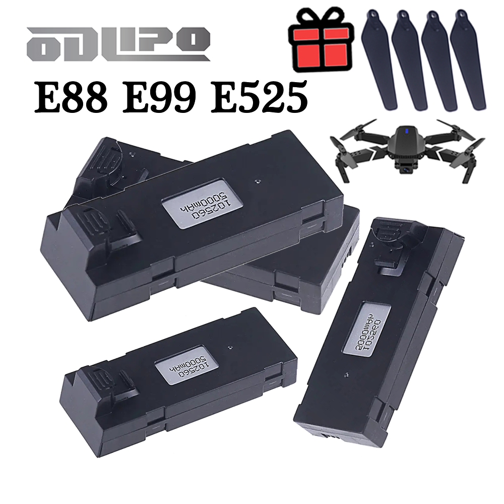 Eachine Drone E58 - E88 3.7V 5000mAh LiPo Batterij Drone