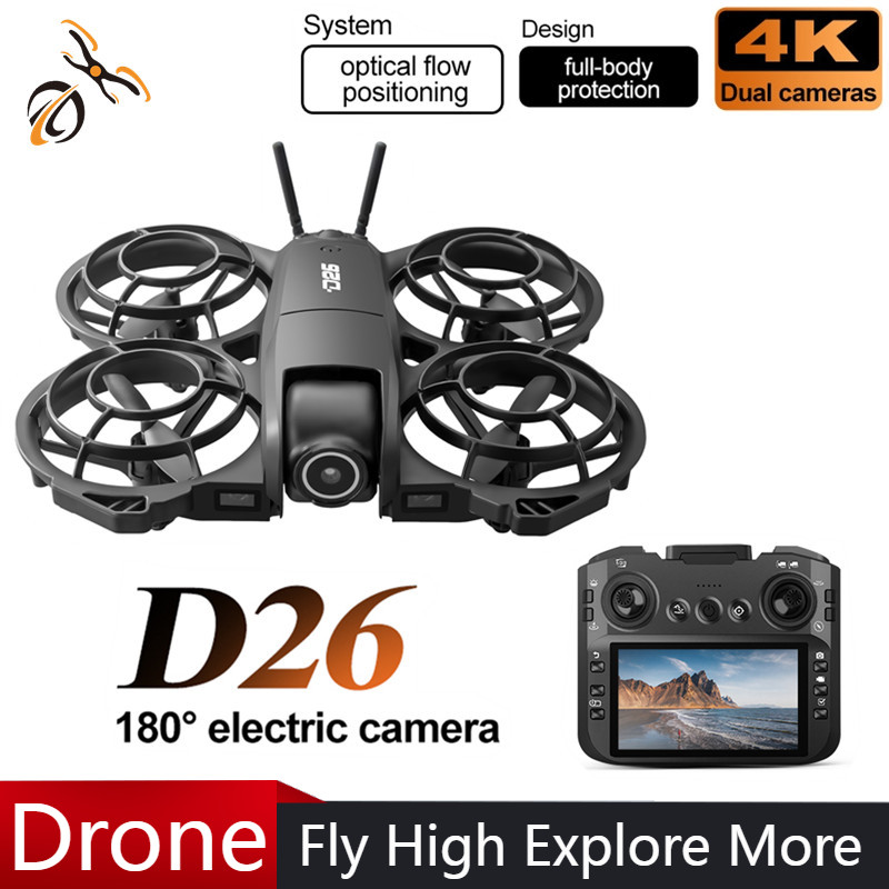Drone Controller Screen - D26 Drone 4K Luchtfoto HD 180