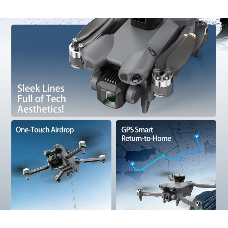 2026 Nieuwe AE51 RC FPV Drone  - Drone Controller Screen recensie en prijs