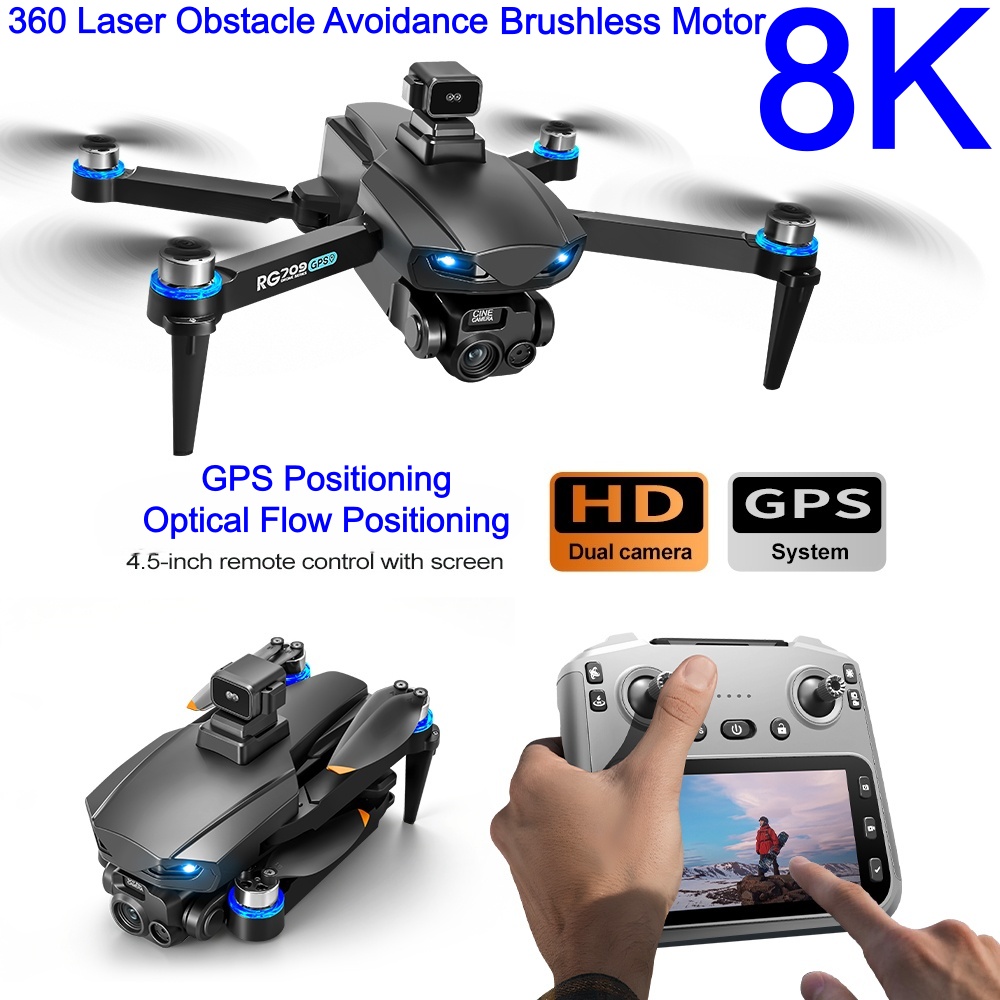 NIEUWE 8K Drone Met HD Camera  - Drone Controller Screen recensie en prijs